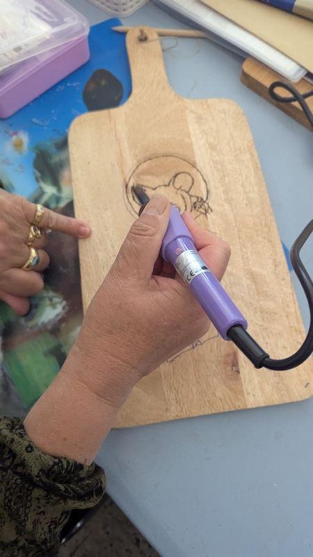 atelier pyrogravure