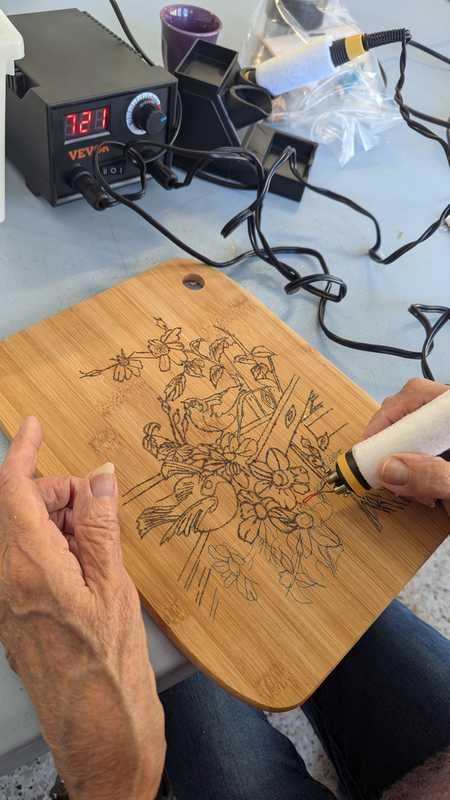 atelier pyrogravure