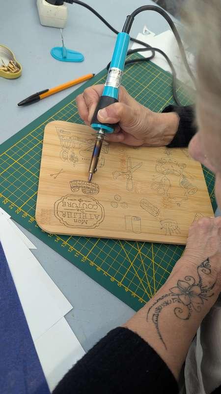 atelier pyrogravure