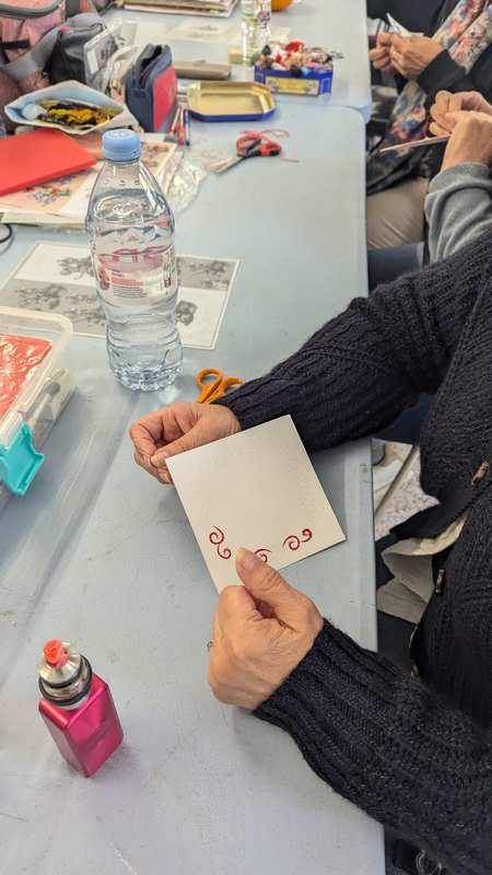 atelier cartes brodees