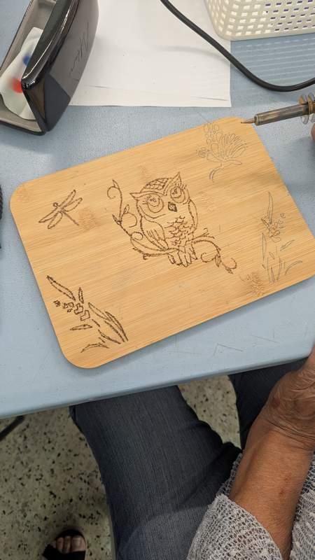 atelier pyrogravure