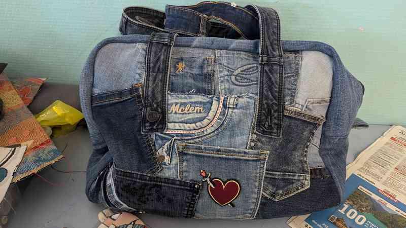 sac en jean