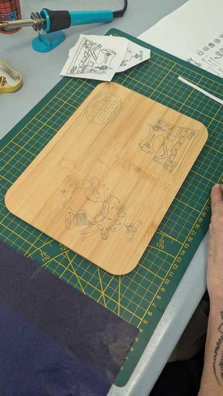 atelier pyrogravure