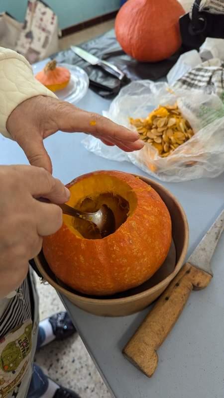 atelier sculpture de legumes