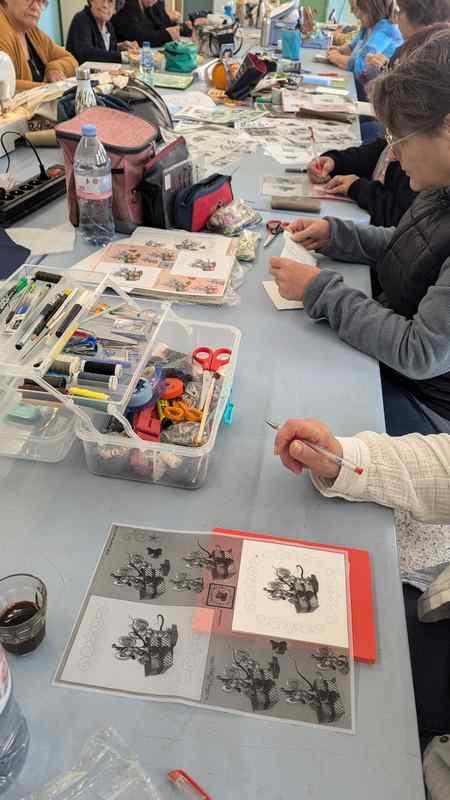 atelier cartes brodees