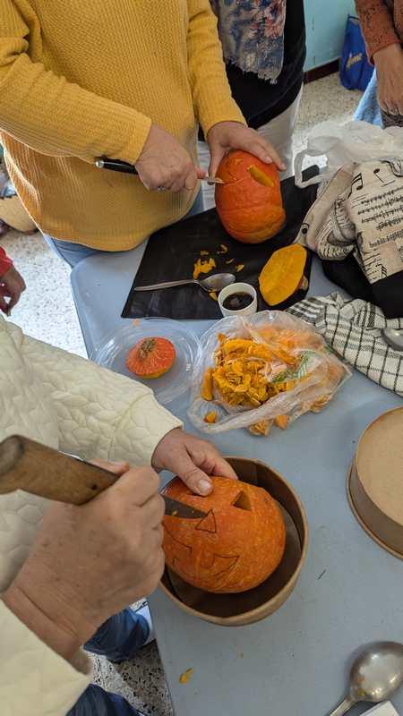 atelier sculpture de legumes