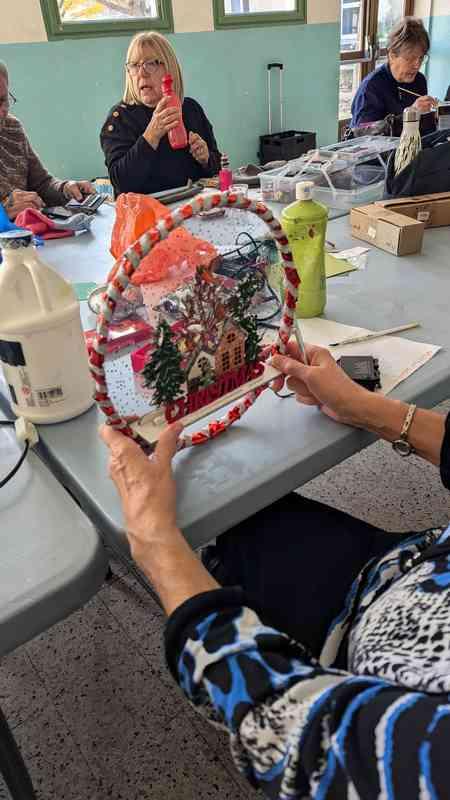 atelier decoration de Noel