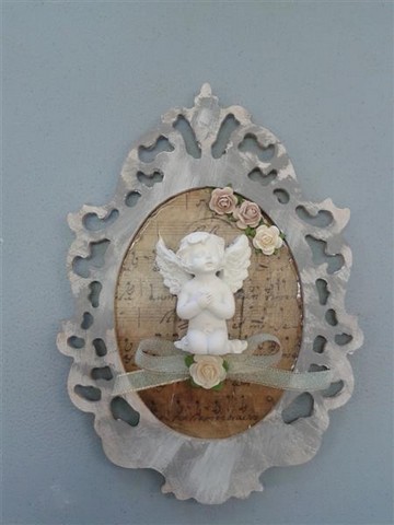 Cadre baroque petit marie ange 1